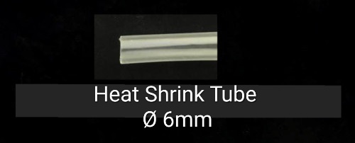 Heat Shrink Tube ø6mm 100m/roll Transparent